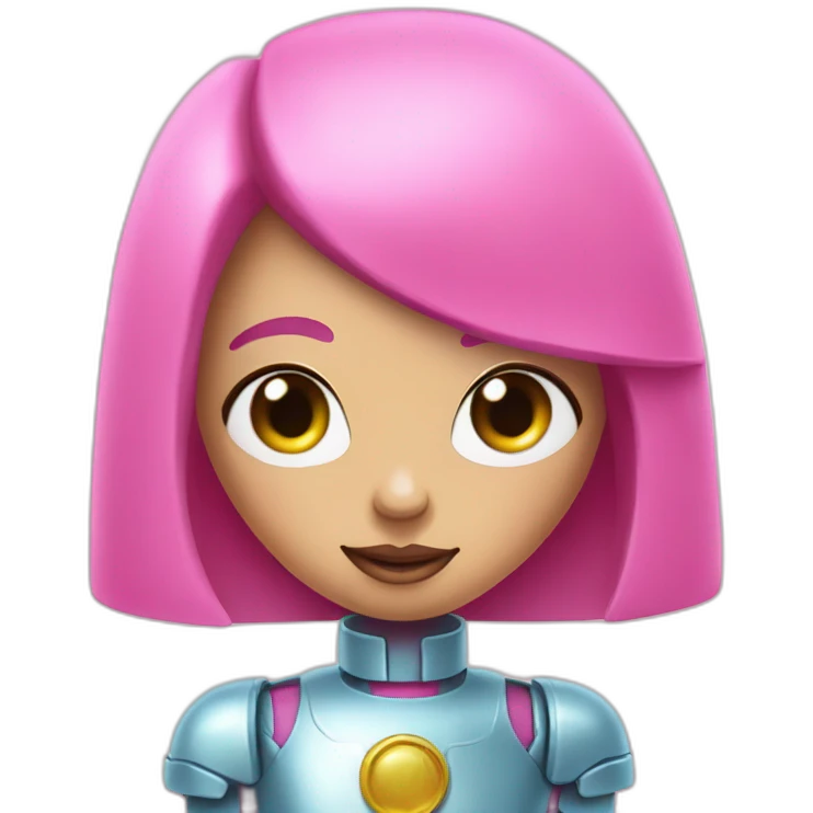 Princess Robot Bubblegum emoji