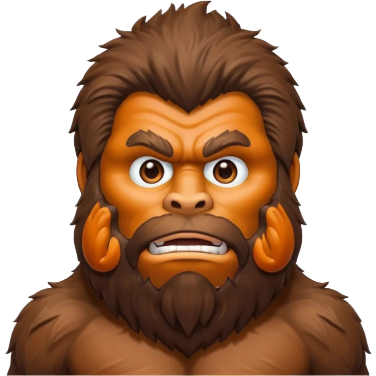 Bigfoot emoji