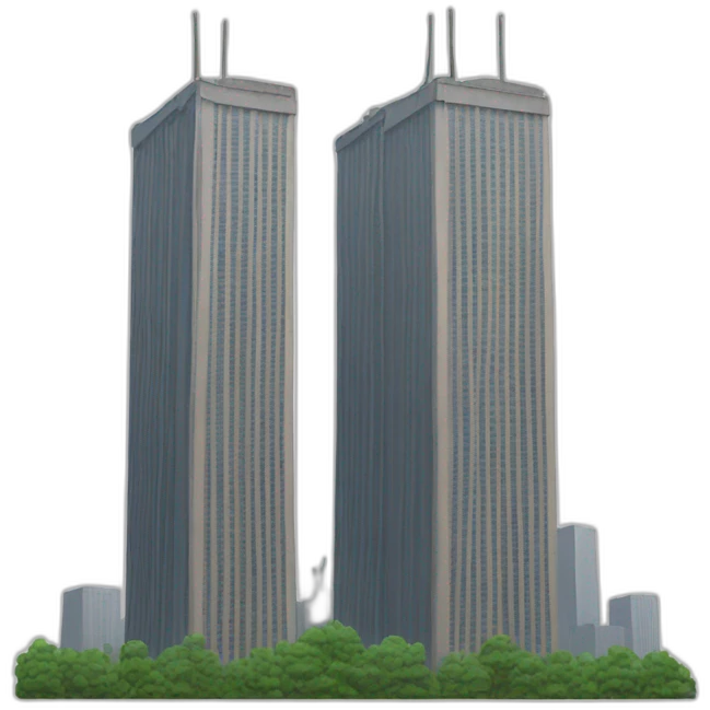 Twin towers emoji