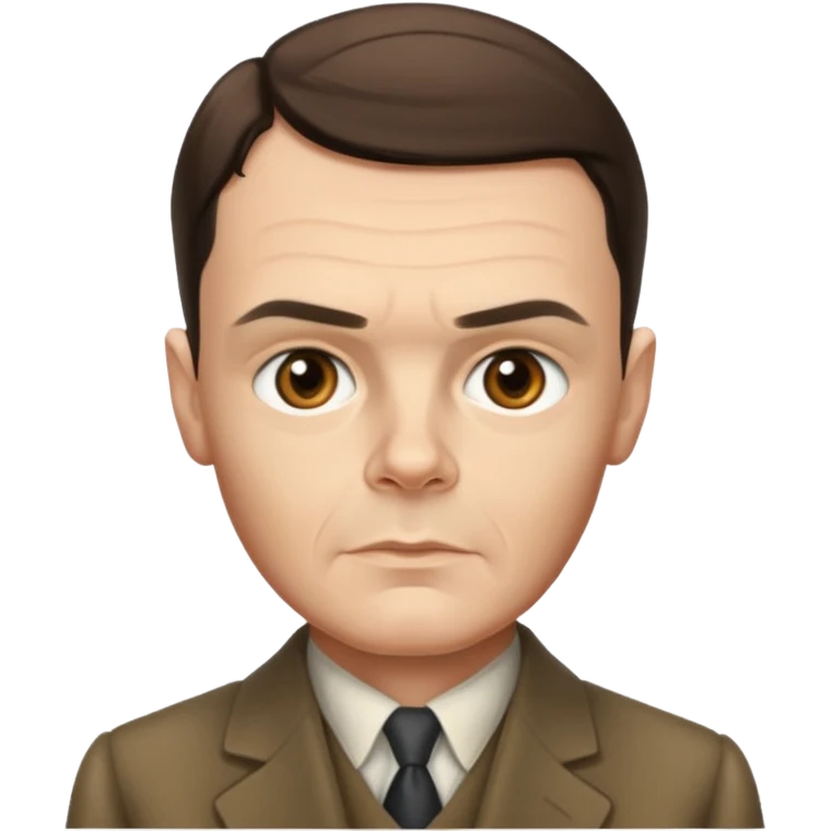 alan turing face emoji