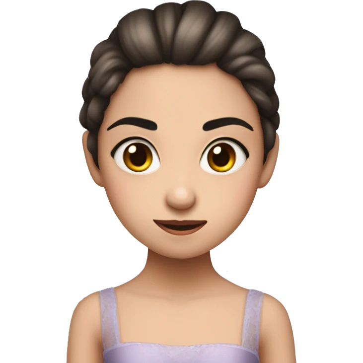 Niña terrorífica de 9 años del ballet emoji