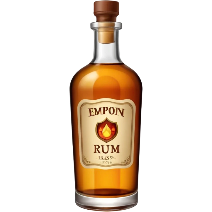 rum bottle emoji