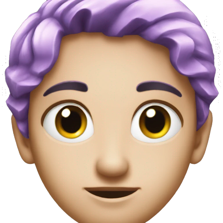 Purple diamond  emoji
