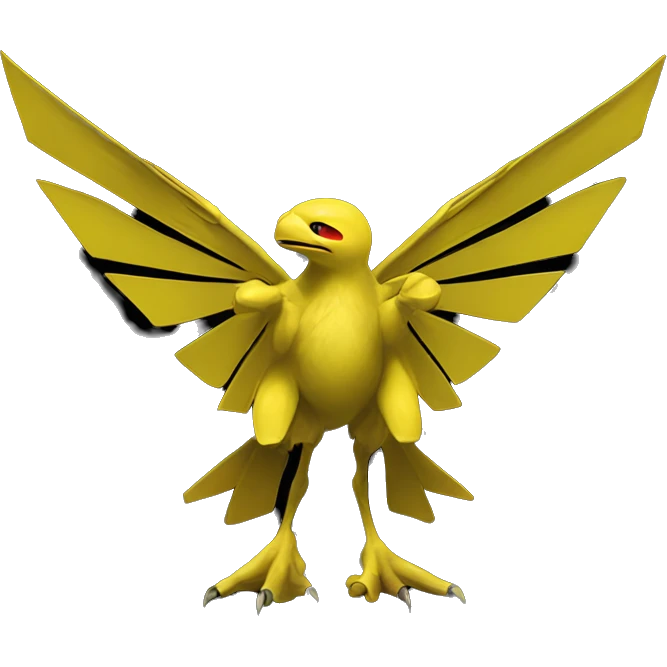 charizard relaxing on black background emoji