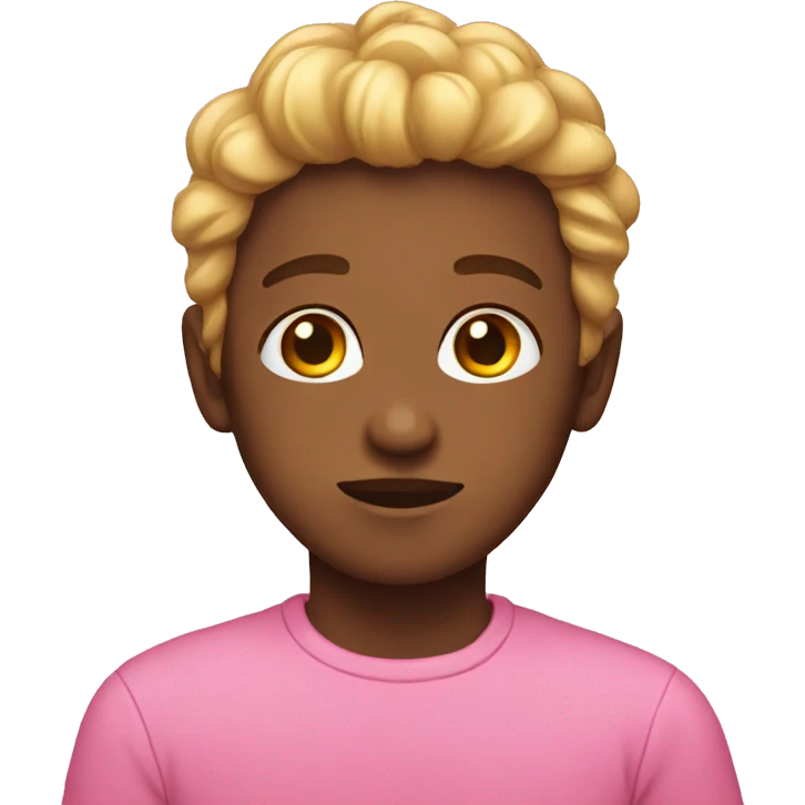 pink mood emoji