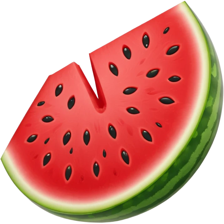 Watermelon slice emoji