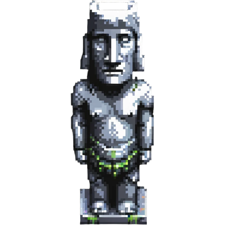 moai statue 🗿 emoji