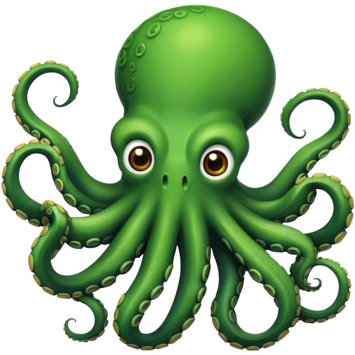 green octopus emoji