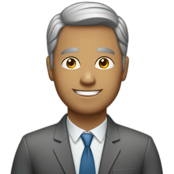 man working in office emoji