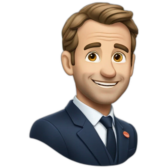 Macron à disneyland paris emoji
