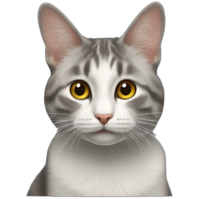 chat sur souris sur la tête de Valls emoji