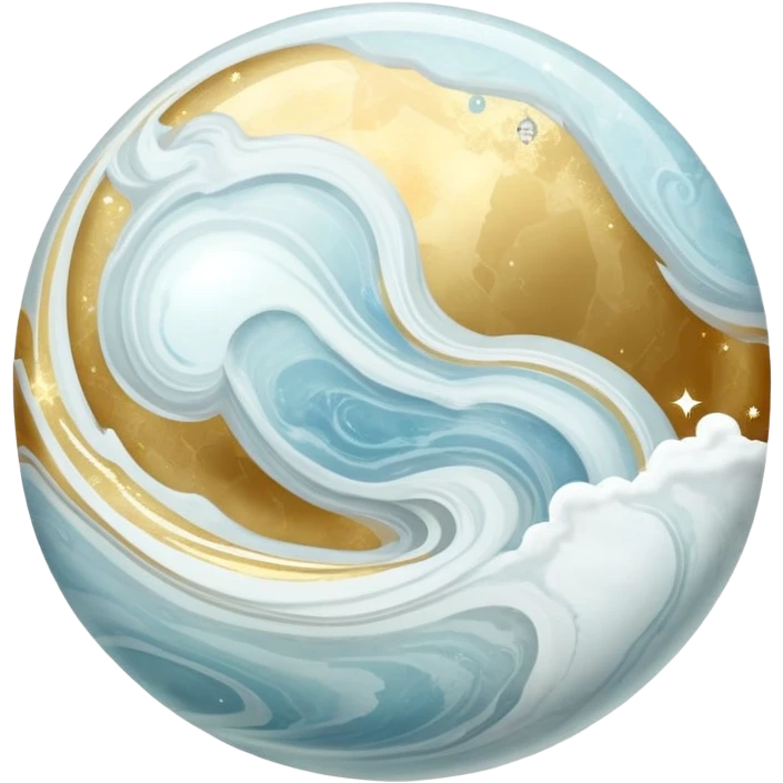 Epic divine celestial marble aesthetic-scenery-Decorations emoji