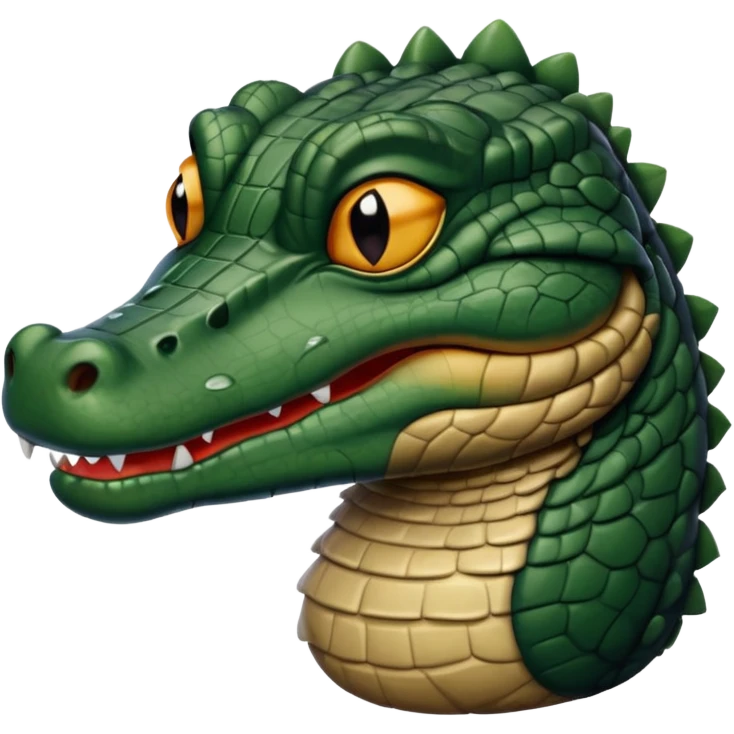 jacaré de luto emoji