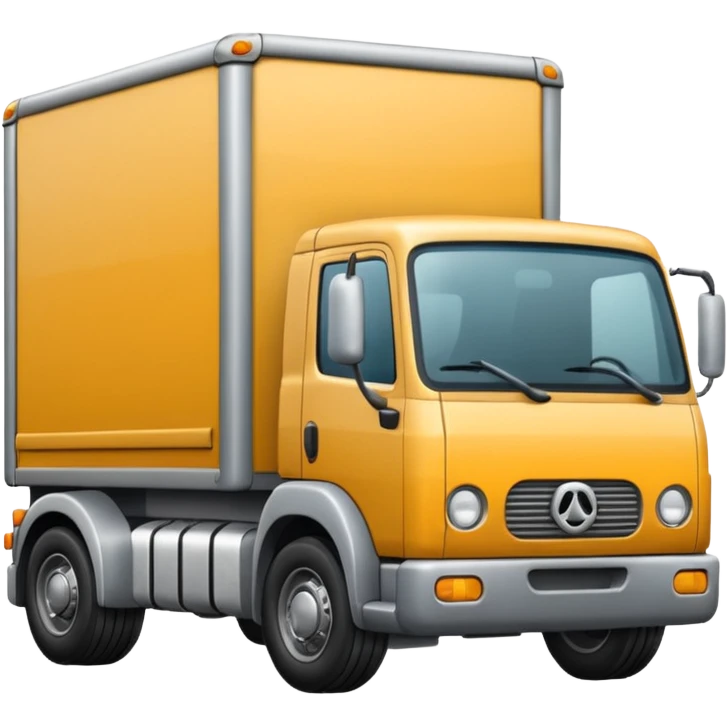 Camion gris emoji