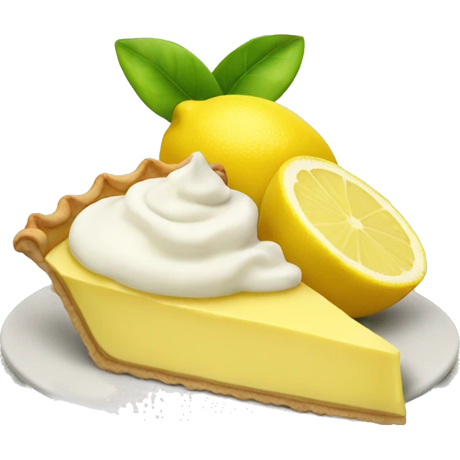 Lemon pie emoji