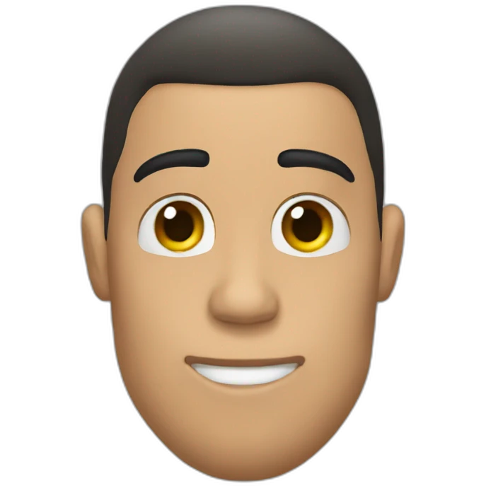 Ronaldo hide face emoji