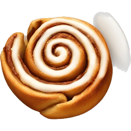 Cinnamon roll emoji