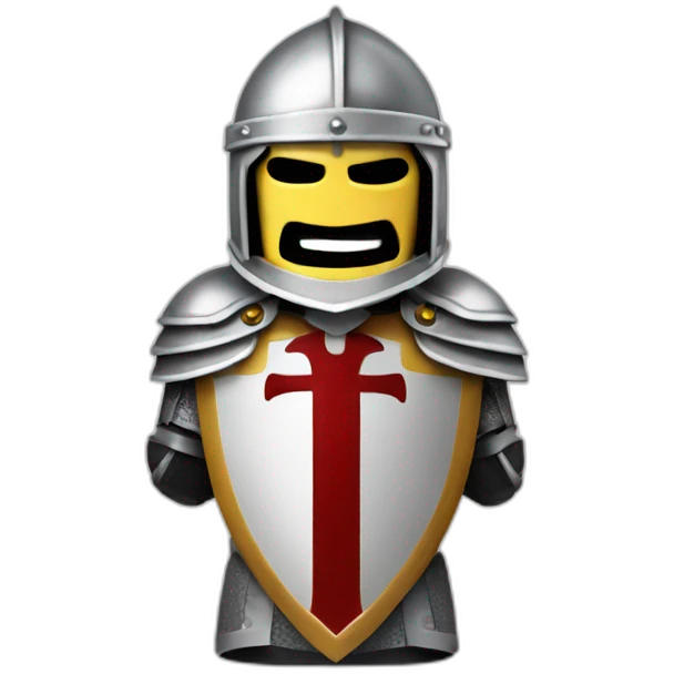 Knights Templar with sword emoji
