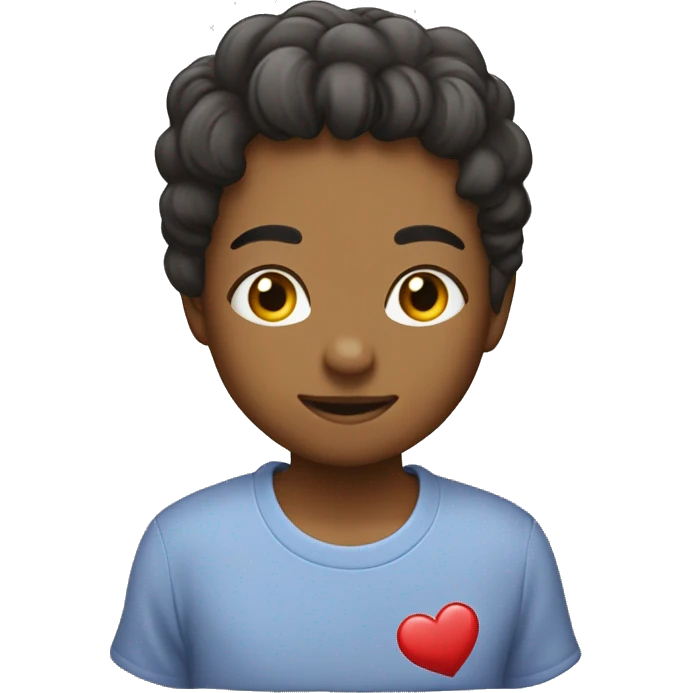 T-shirt with the inscription “I ❤️ mari” emoji