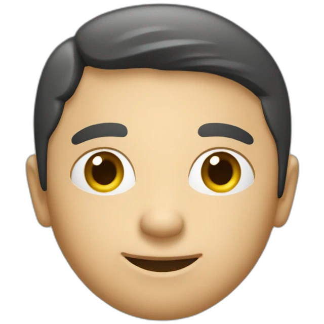 Moi sur une télévision emoji