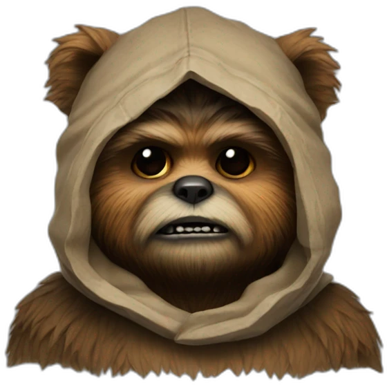Dead ewok emoji