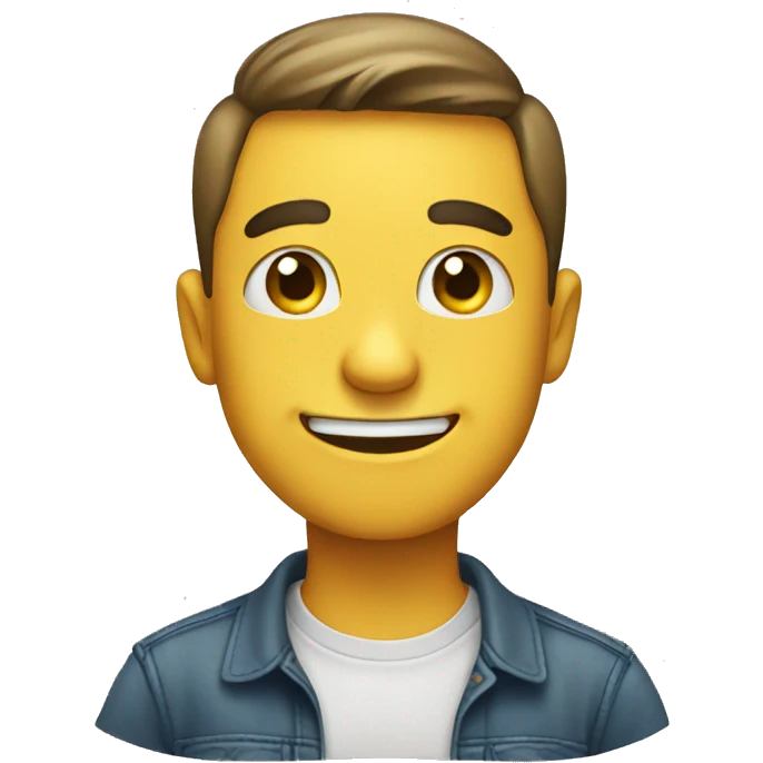 Emoji smiling with wide eyes emoji