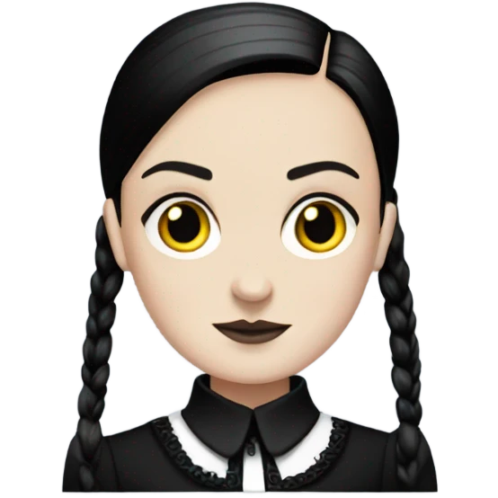 Wednesday addams emoji