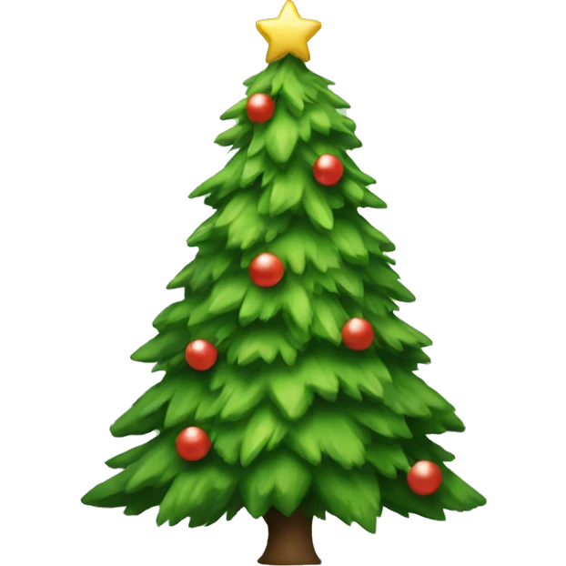Christmas tree emoji
