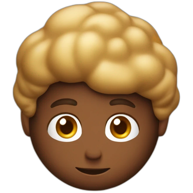 torta chocolate como la de la pelicula bruce emoji