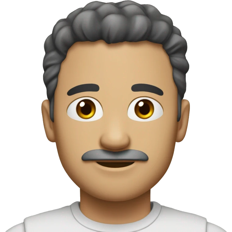 2 мужчины в синих футболках и с татуировками злятся  emoji