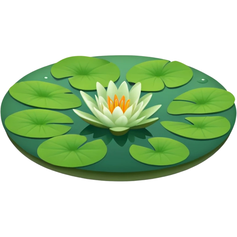 Lily pad only emoji