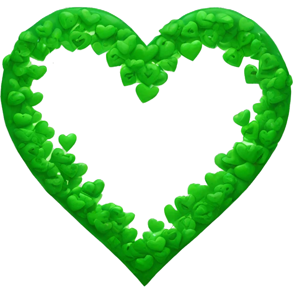 Green heart emoji