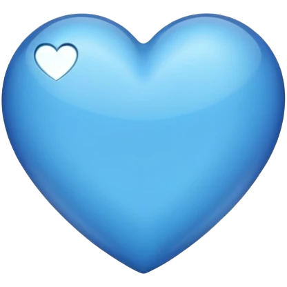Corazón azul emoji