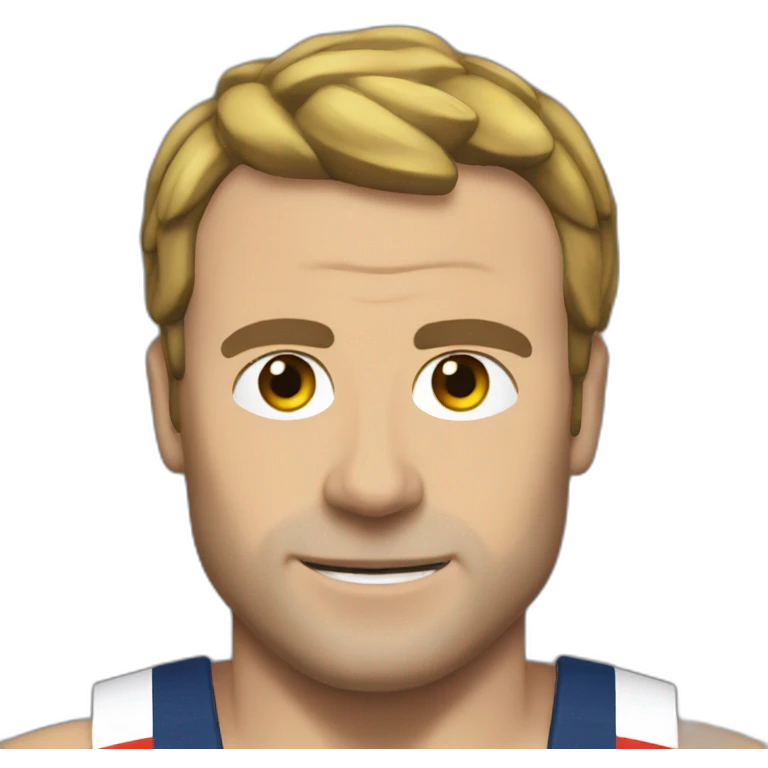 Macron musclé emoji