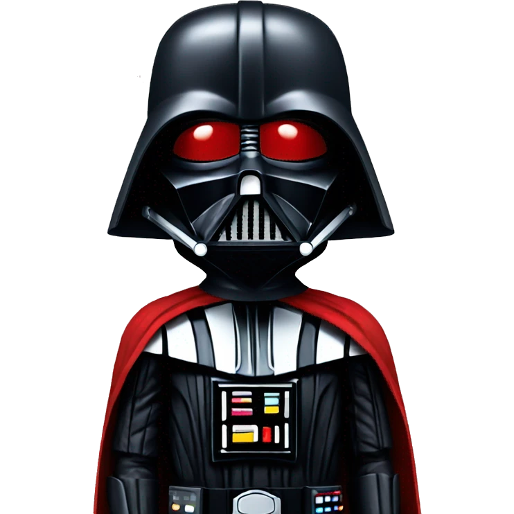Darth Vader red mask emoji