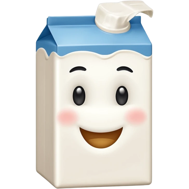 A milk gang cartton style character with ''AMILK'' emoji
