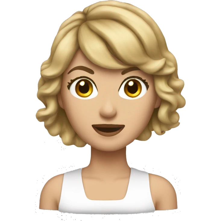 Create a Taylor swift emoji  emoji