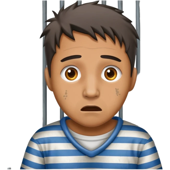 surprised prisoner emoji