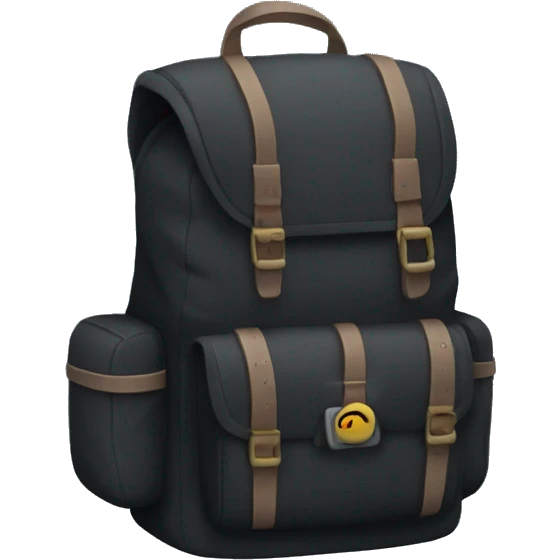 black backpack ghotick emoji
