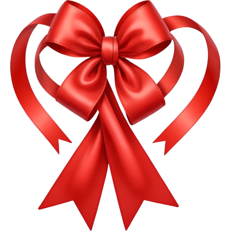 Cure con fiocco emoji