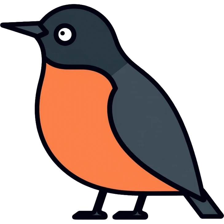 nightingale bird emoji
