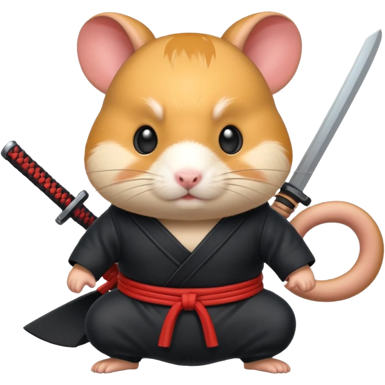 ninja hamster emoji
