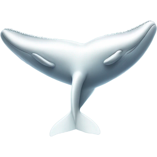 white whale , underside emoji
