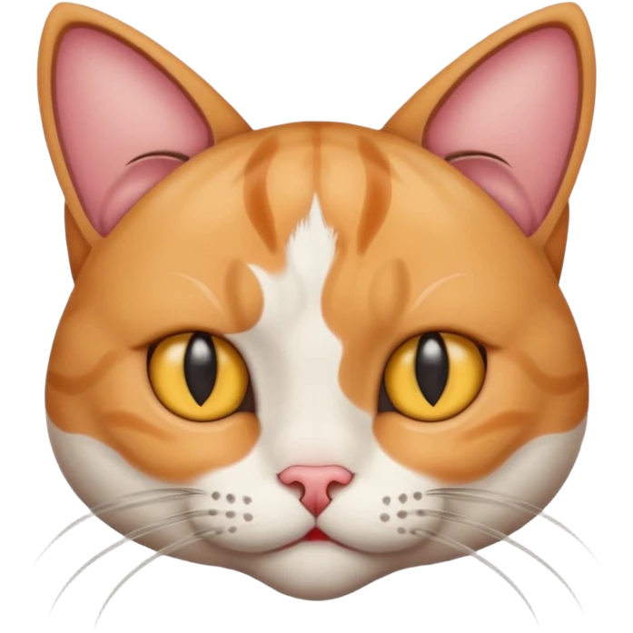 Cat vit pirsing in her er emoji