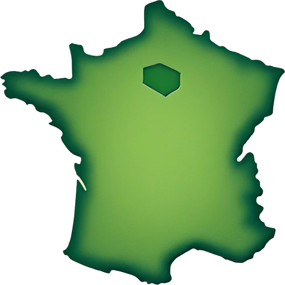 Map of France emoji