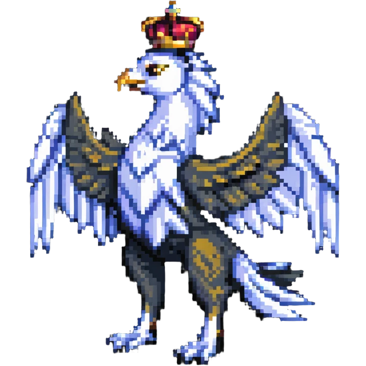 crowned griffin emoji
