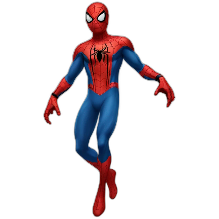 cool big spider man emoji