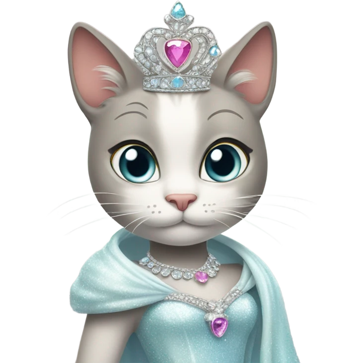 princess cat  emoji
