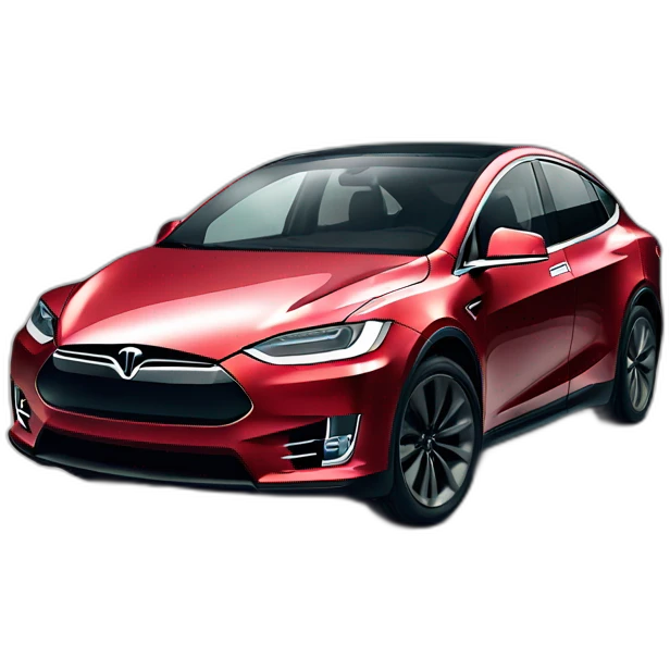 Tesla x Toyota Camry emoji
