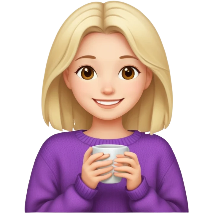 Cozy girl emoji